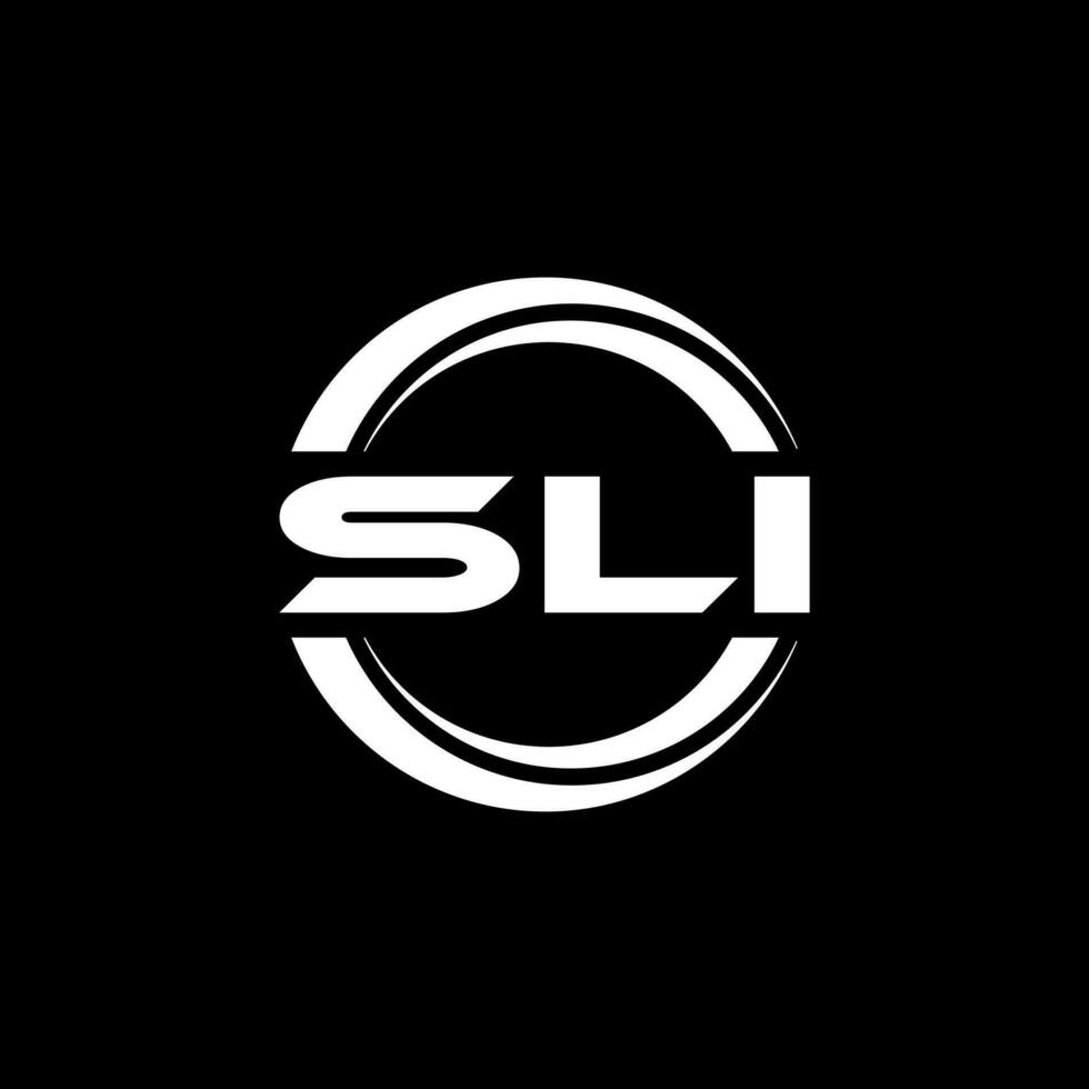 sli brief logo ontwerp, inspiratie voor een uniek identiteit. modern elegantie en creatief ontwerp. watermerk uw succes met de opvallend deze logo. vector