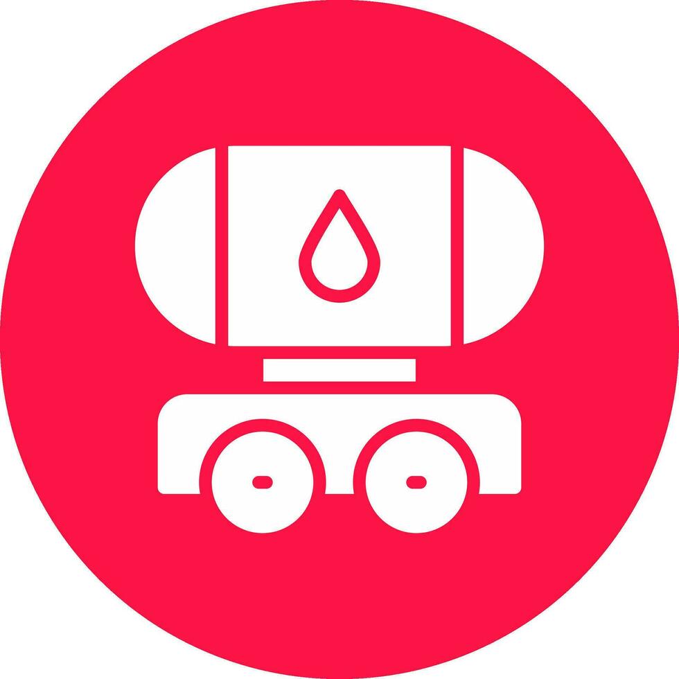 tanker creatief icoon ontwerp vector