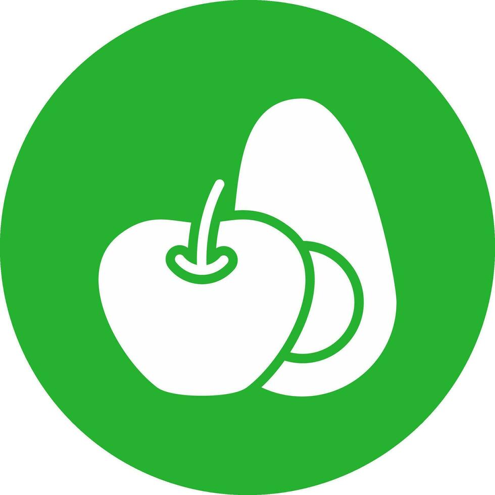 fruit creatief icoon ontwerp vector