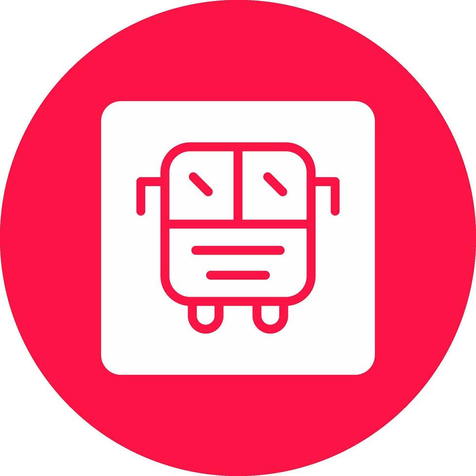 bus Scherm creatief icoon ontwerp vector
