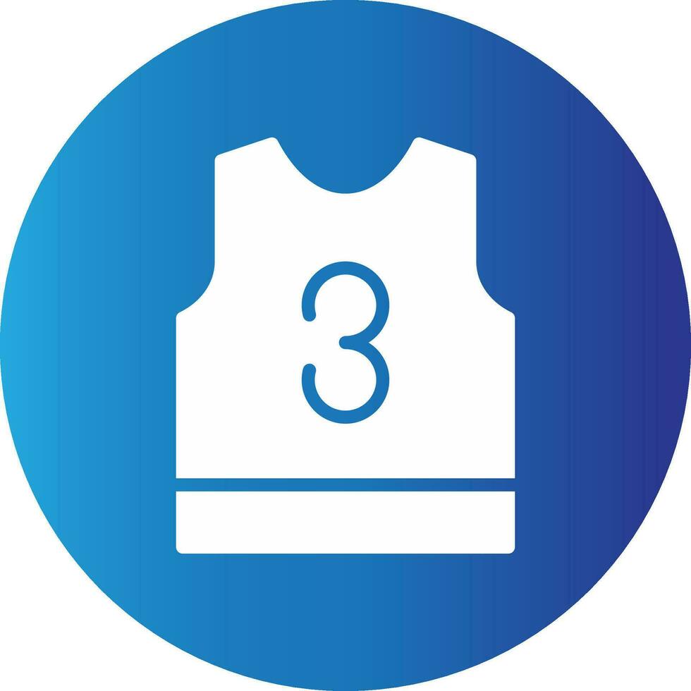 basketbal Jersey creatief icoon ontwerp vector