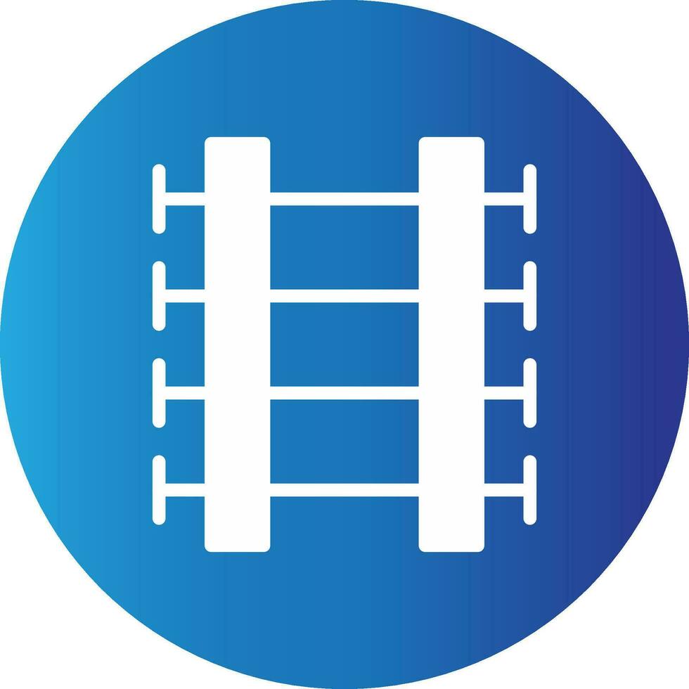 trein sporen creatief icoon ontwerp vector