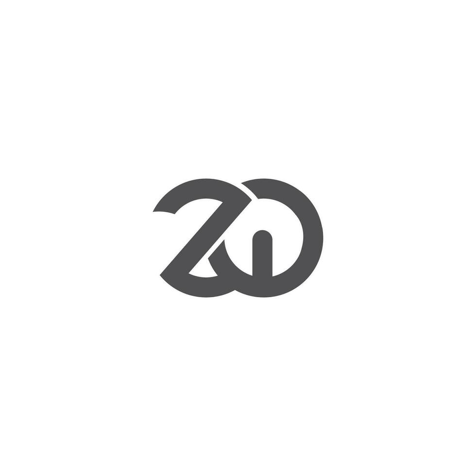 alfabet brieven initialen monogram logo wz, zw, z en w vector