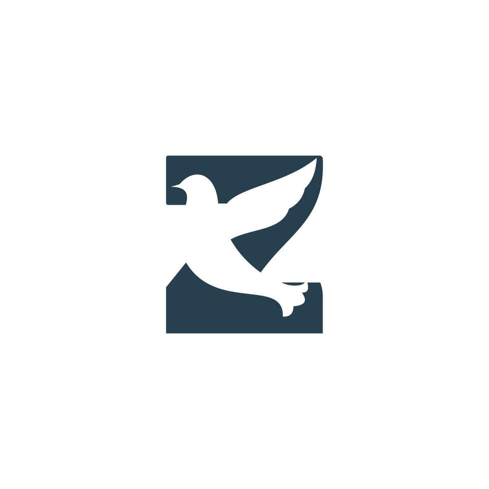 z brief logo ontwerp.z eerste gebaseerd alfabet icoon logo ontwerp vector