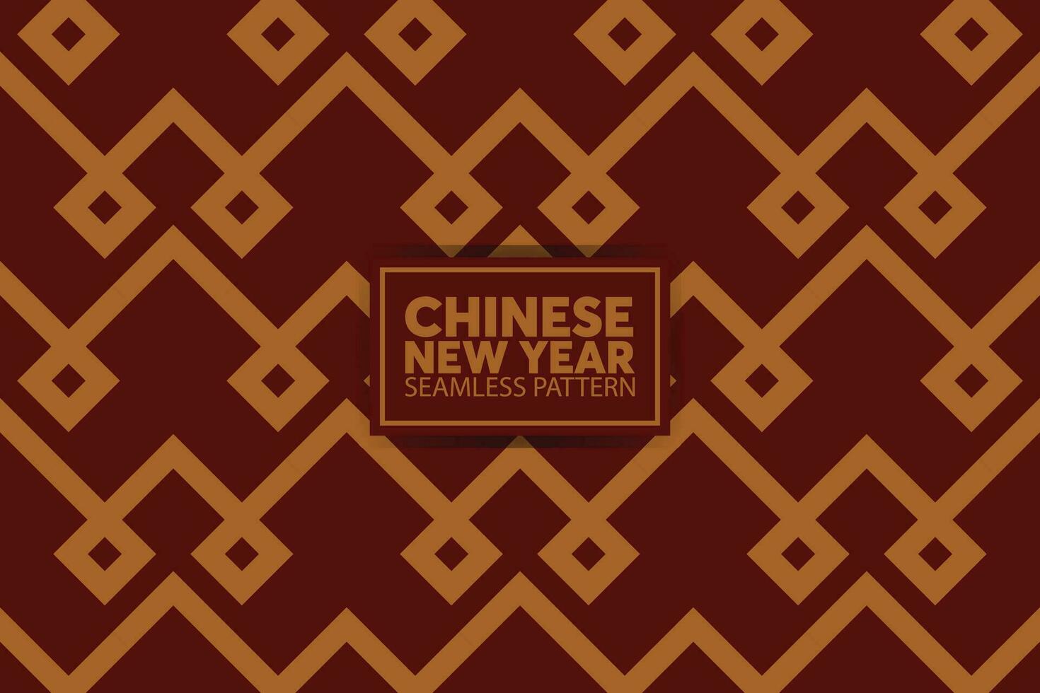 Chinese nieuw jaar meetkundig modern kunst ontwerp in rood en goud kleur voor omslag, kaart, poster, spandoek. vector