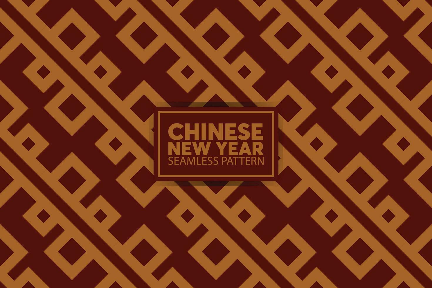 Chinese nieuw jaar meetkundig modern kunst ontwerp in rood en goud kleur voor omslag, kaart, poster, spandoek. vector