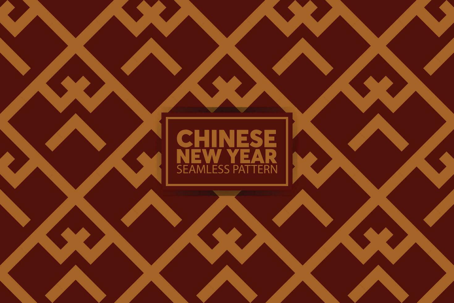 Chinese nieuw jaar meetkundig modern kunst ontwerp in rood en goud kleur voor omslag, kaart, poster, spandoek. vector