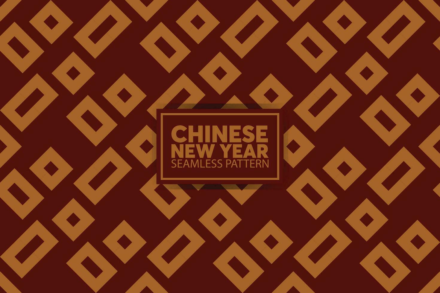 Chinese nieuw yaer naadloos patroon achtergrond vector