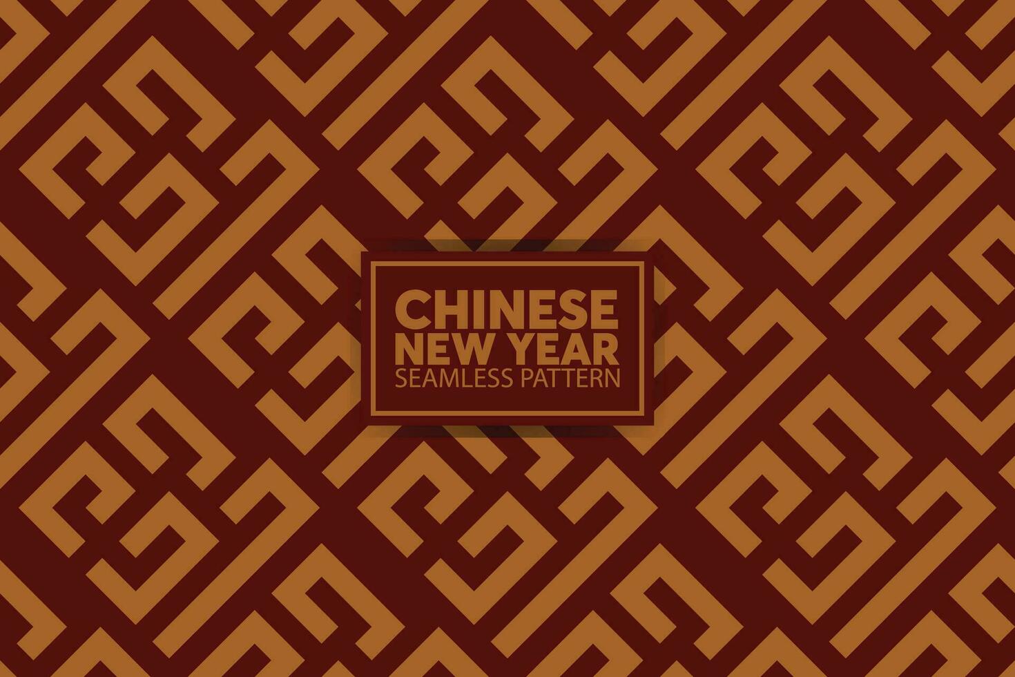 Chinese nieuw jaar meetkundig modern kunst ontwerp in rood en goud kleur voor omslag, kaart, poster, spandoek. vector