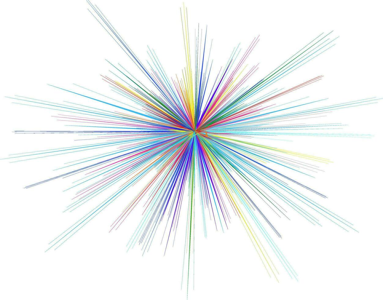 spiraal van kleuren in circulaire vorm geven aan, snelheid concept. modern abstract symboliek illustratie vector