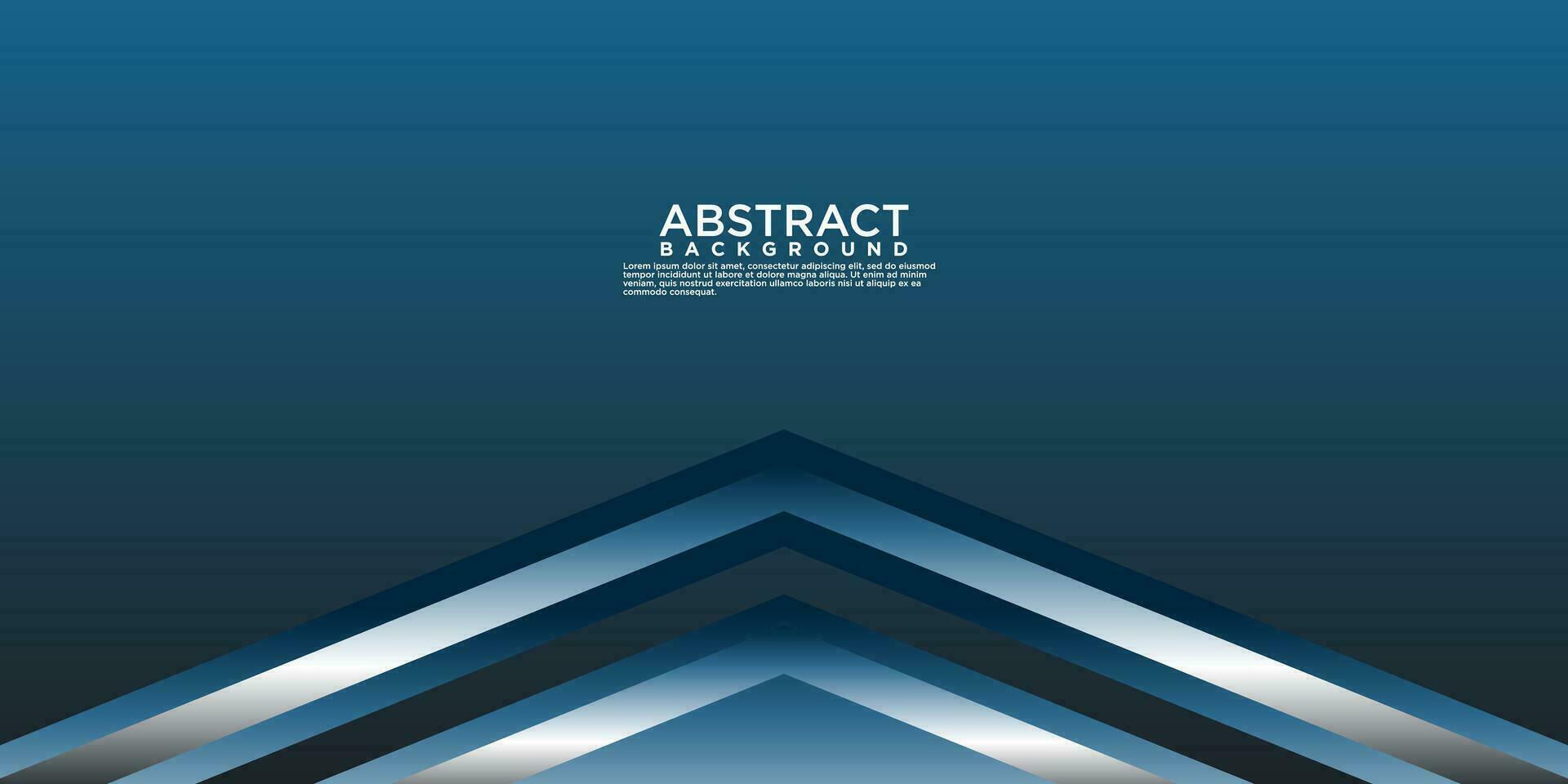 meetkundig blauw abstract achtergrond met pijl metaal lijnen, overlappende lagen Aan donker ruimte met licht effect decoratie. modern grafisch ontwerp sjabloon element voor poster, folder, brochure of banier vector