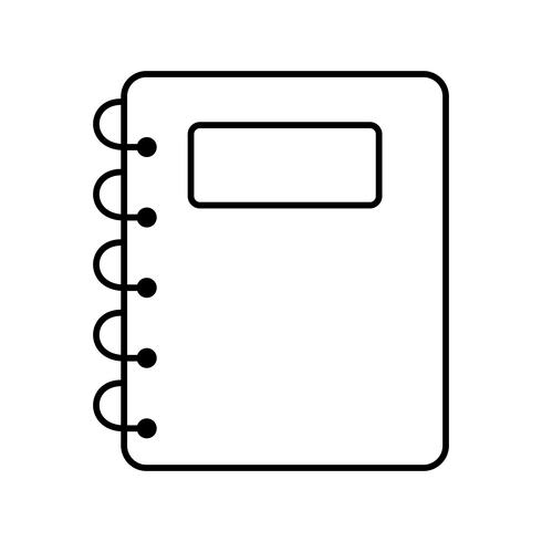 Kladblok Vector Icon