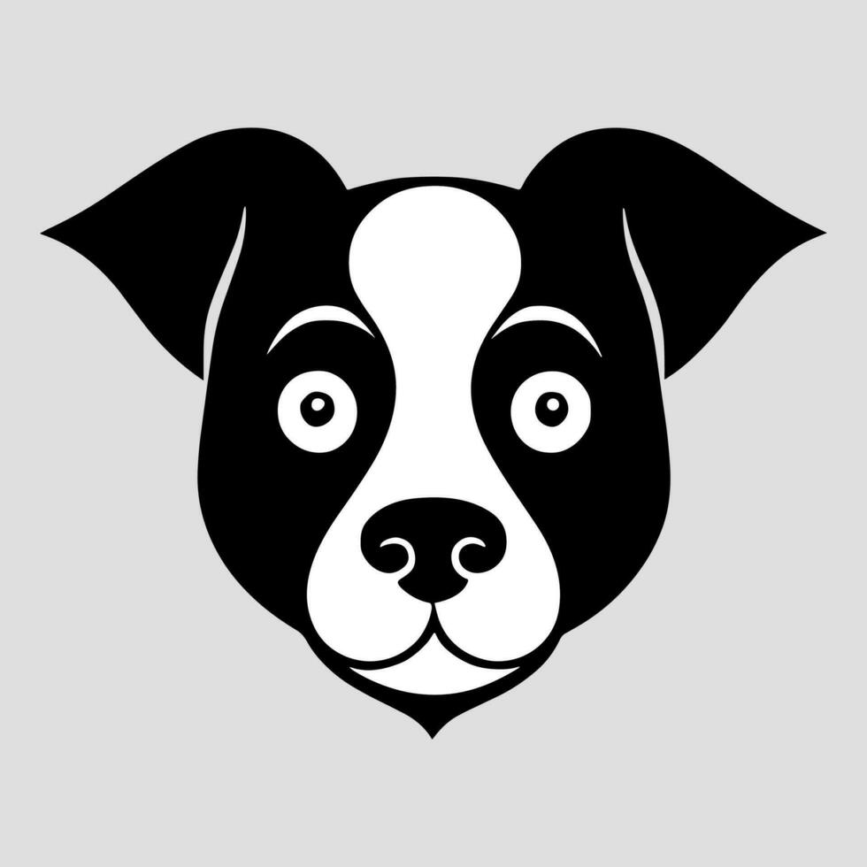 schattig hond vector zwart en wit tekenfilm karakter ontwerp verzameling. wit achtergrond. huisdieren, dieren.