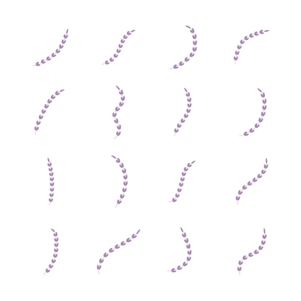 lavendel icoon geïsoleerd vector illustratie Aan wit achtergrond.