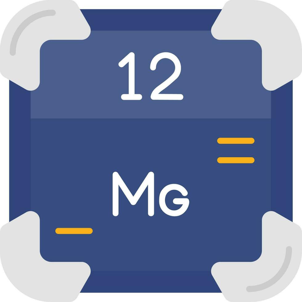 magnesium lijn gevulde icoon vector