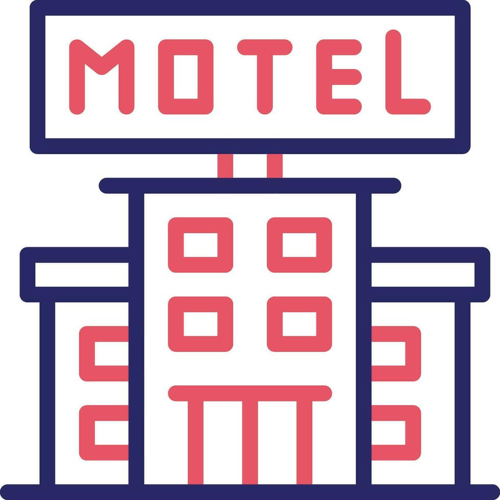 motel vector icoon