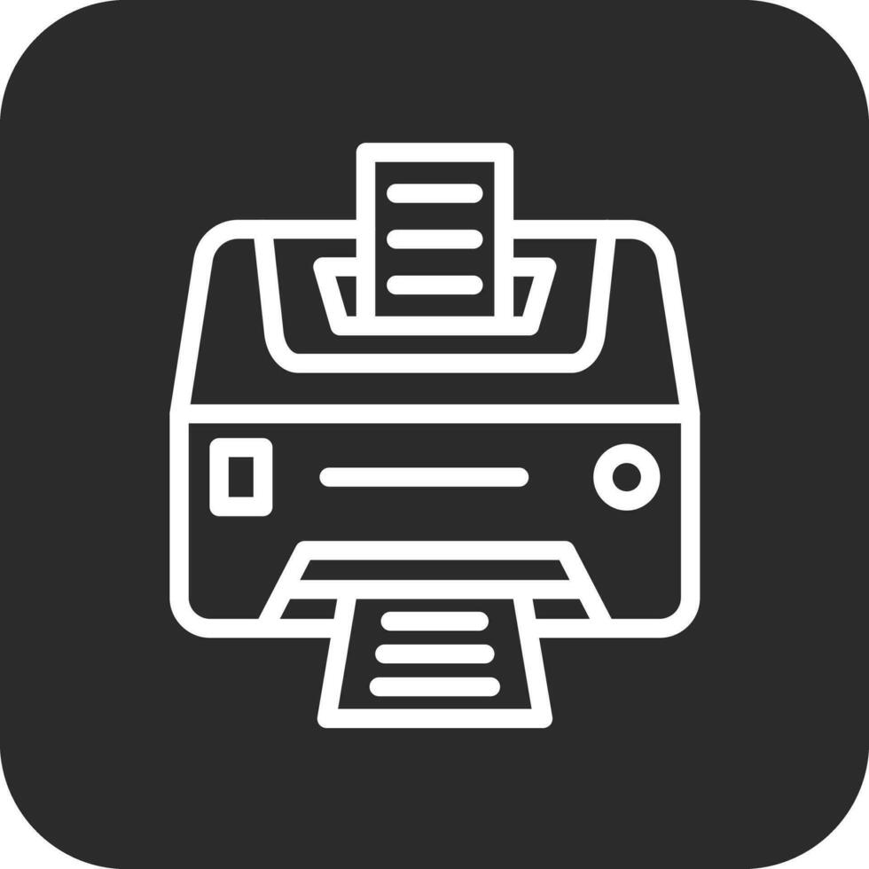 printer vector pictogram