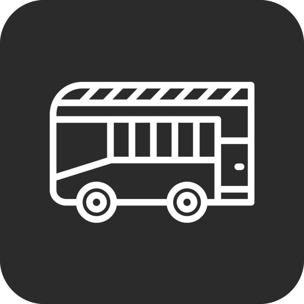 bus vector pictogram