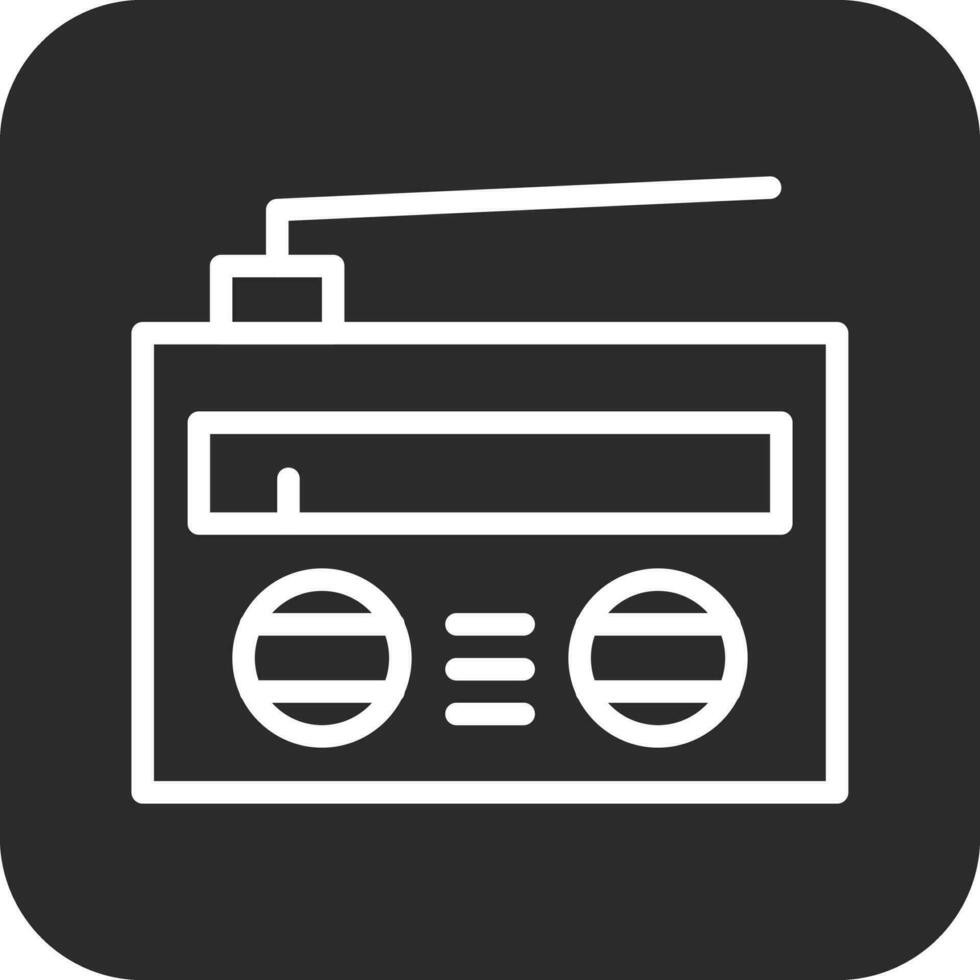 radio vector pictogram