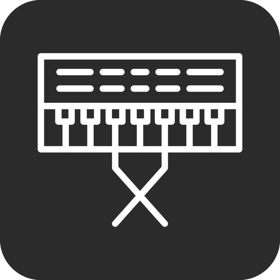 piano vector pictogram