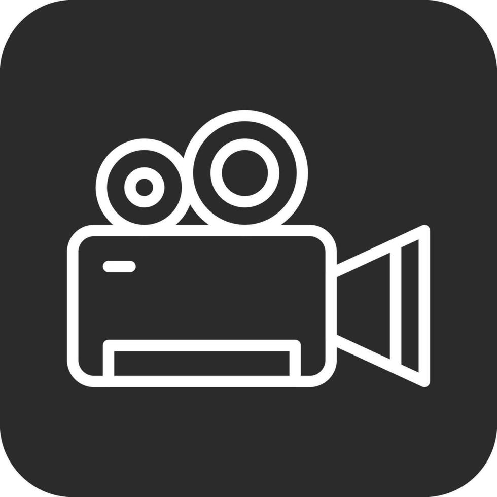 videocamera vector pictogram