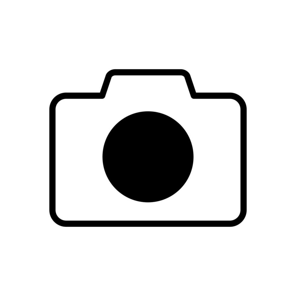 camera icoon symbool vector sjabloon