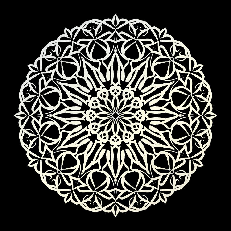 mandala vectorelement ronde ornament decoratie vector