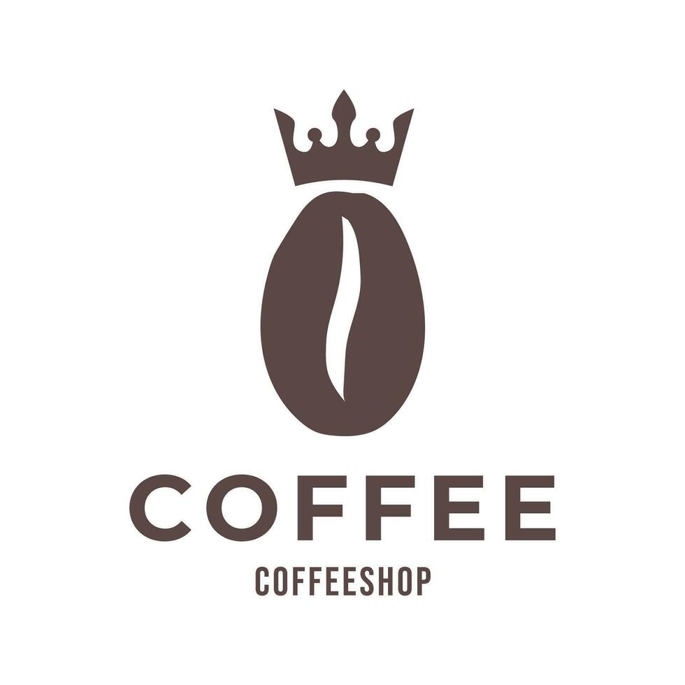 koffie logo, geschikt voor koffie winkel logo of Product merk identiteit. vector