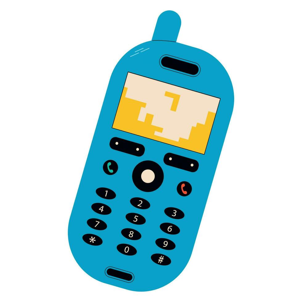 mobiel telefoon icoon. vlak illustratie van mobiel telefoon vector icoon voor web ontwerp