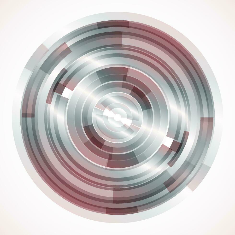 geometrisch frame van cirkels, vector abstracte achtergrond, wallpaper