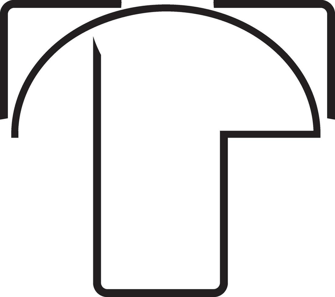 schets eerste brief logo vector element