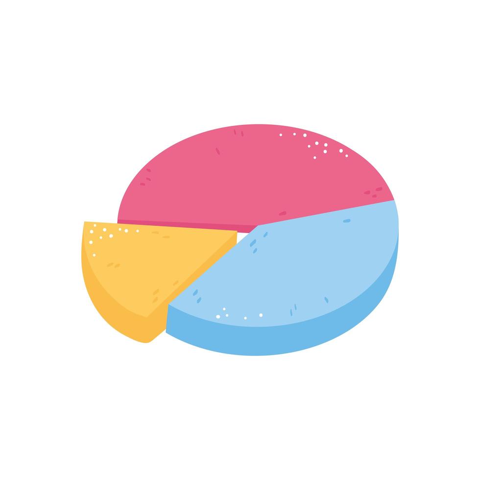 zakelijke cirkeldiagram vector