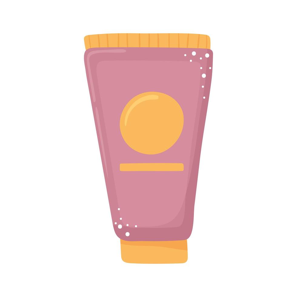 huidverzorging lotion buis vector