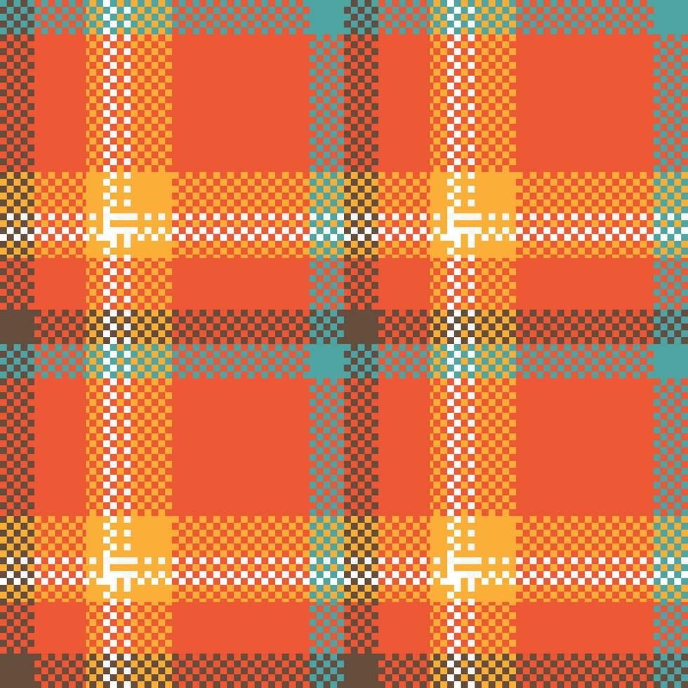 plaid patroon naadloos. Schotse ruit naadloos patroon naadloos Schotse ruit illustratie vector reeks voor sjaal, deken, andere modern voorjaar zomer herfst winter vakantie kleding stof afdrukken.
