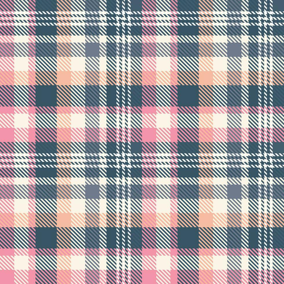 Schots Schotse ruit plaid naadloos patroon, zoet plaid patroon naadloos. sjabloon voor ontwerp ornament. naadloos kleding stof textuur. vector illustratie