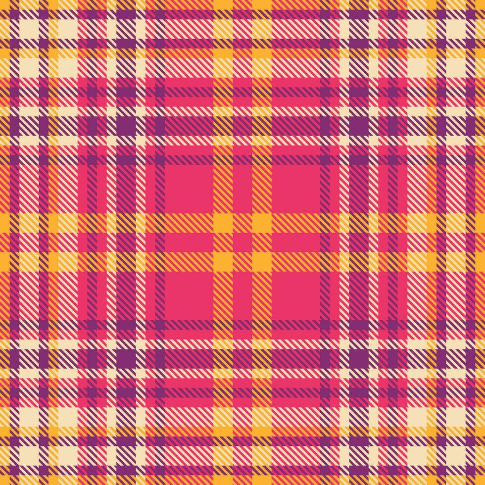 plaid patronen naadloos. controleur patroon traditioneel Schots geweven kleding stof. houthakker overhemd flanel textiel. patroon tegel swatch inbegrepen. vector