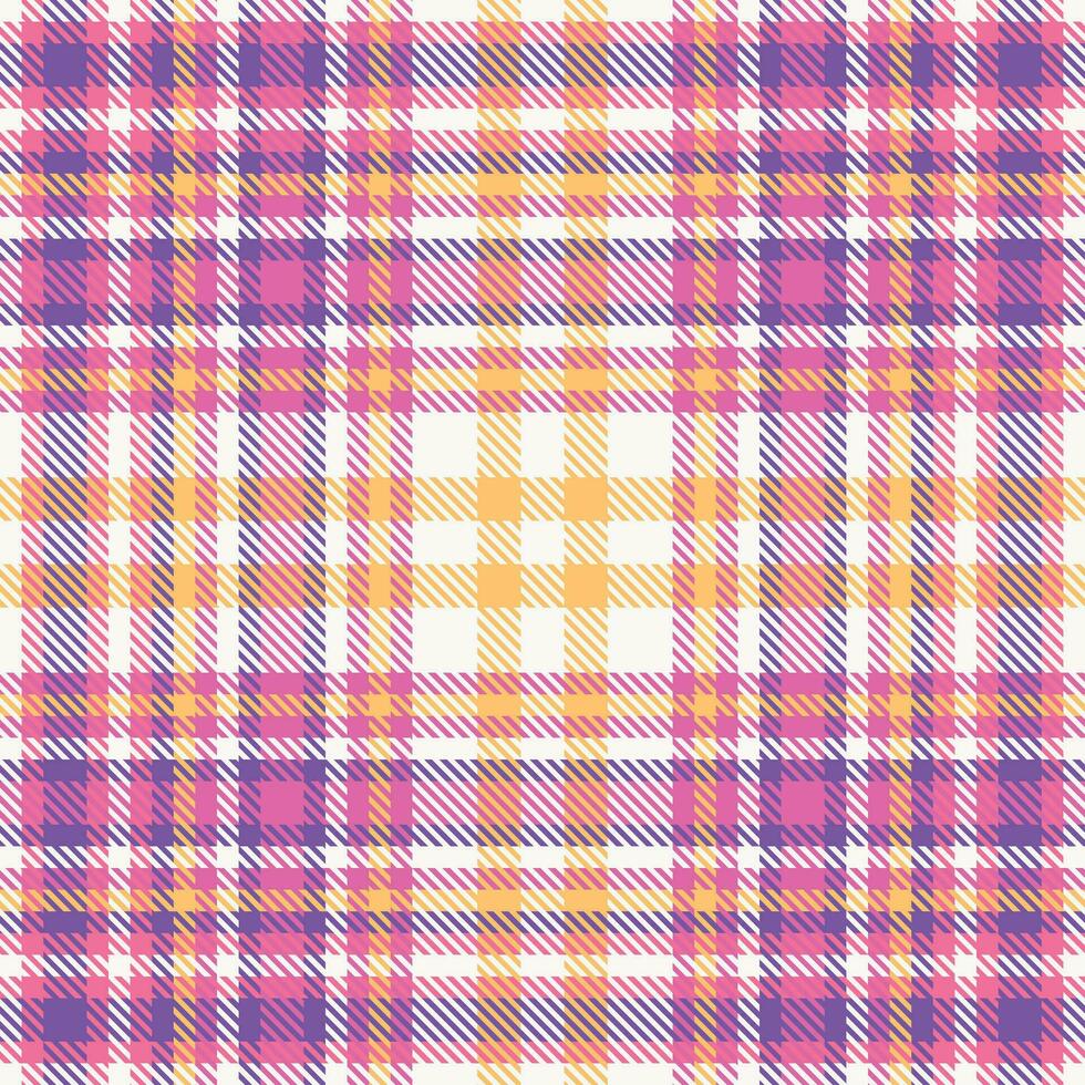 Schotse ruit plaid vector naadloos patroon. plaid patroon naadloos. flanel overhemd Schotse ruit patronen. modieus tegels voor achtergronden.