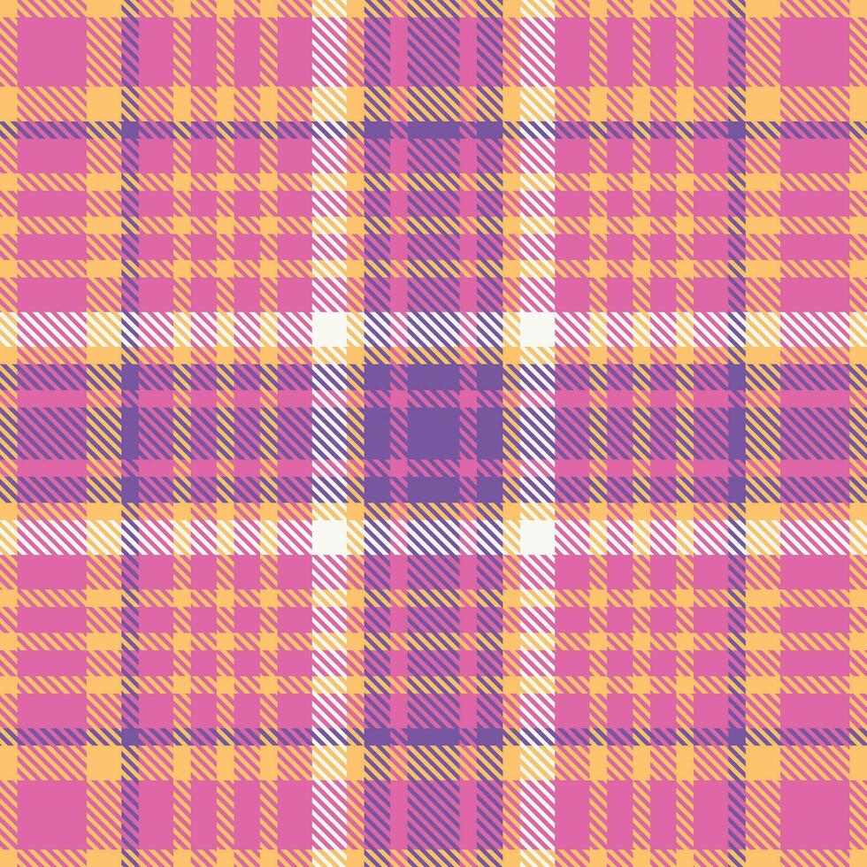 Schotse ruit plaid vector naadloos patroon. controleur patroon. naadloos Schotse ruit illustratie vector reeks voor sjaal, deken, andere modern voorjaar zomer herfst winter vakantie kleding stof afdrukken.