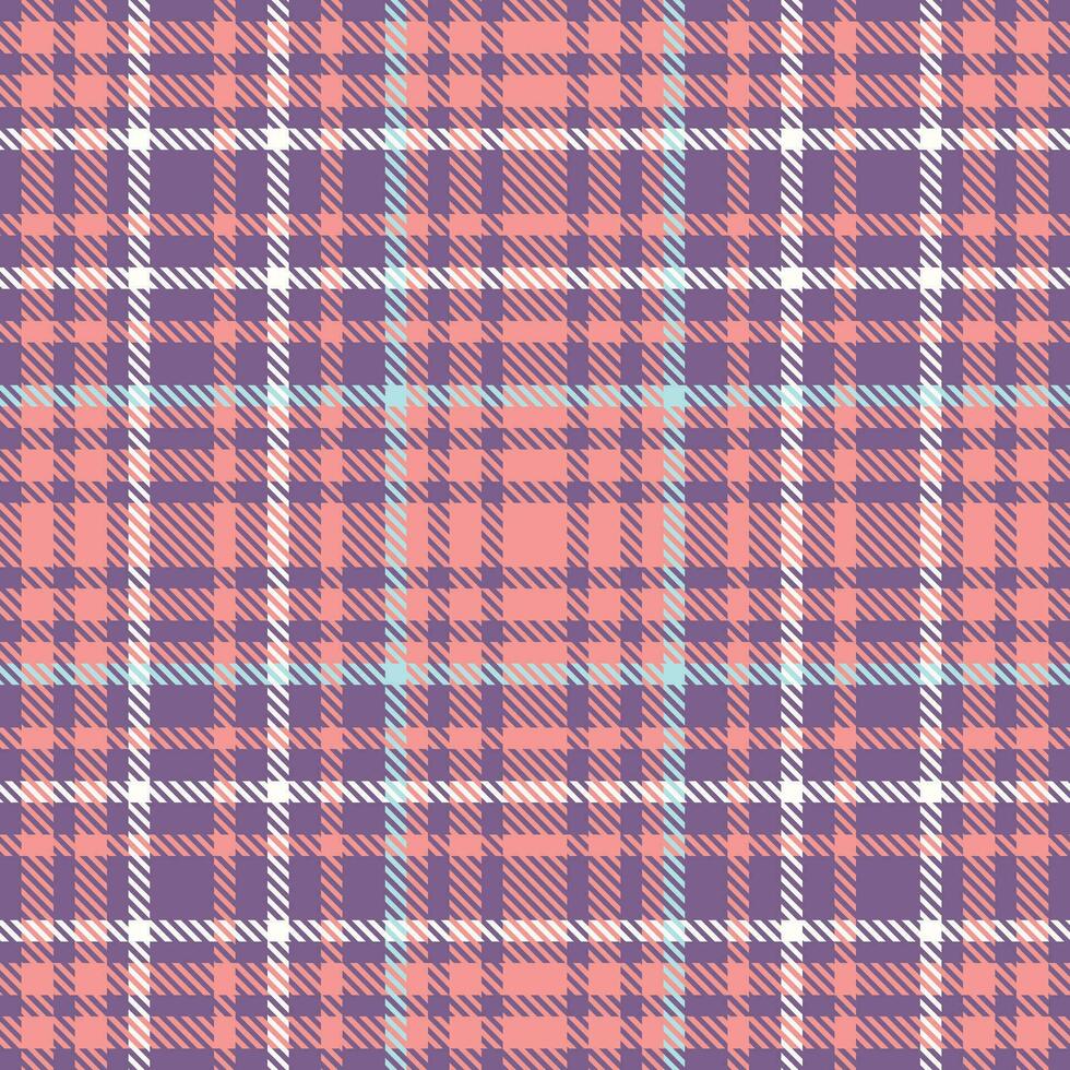 Schotse ruit plaid patroon naadloos. Schots Schotse ruit naadloos patroon. voor overhemd afdrukken, kleding, jurken, tafelkleden, dekens, beddengoed, papier, dekbed, stof en andere textiel producten. vector