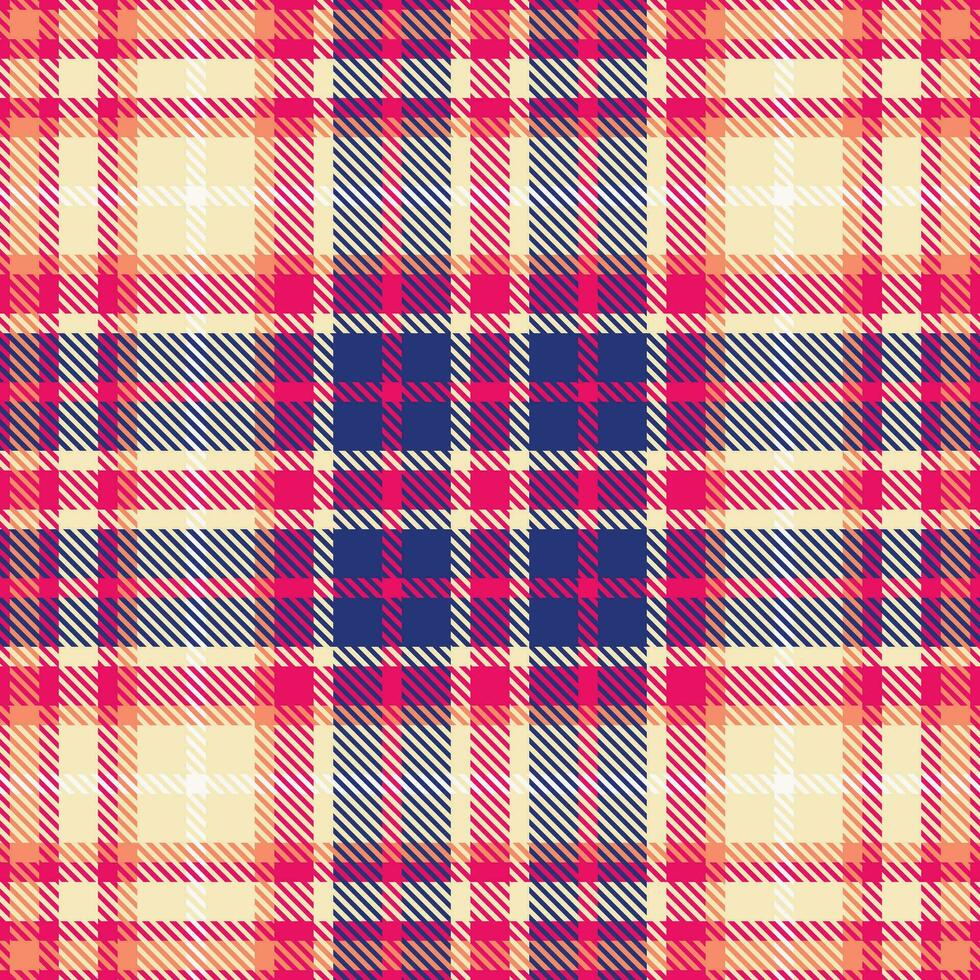 plaid patroon naadloos. Schots plaid, naadloos Schotse ruit illustratie vector reeks voor sjaal, deken, andere modern voorjaar zomer herfst winter vakantie kleding stof afdrukken.