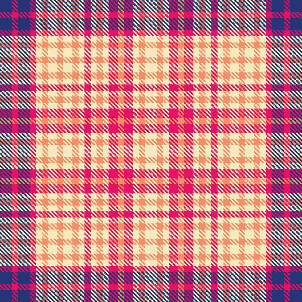 plaid patroon naadloos. Schotse ruit plaid vector naadloos patroon. voor sjaal, jurk, rok, andere modern voorjaar herfst winter mode textiel ontwerp.