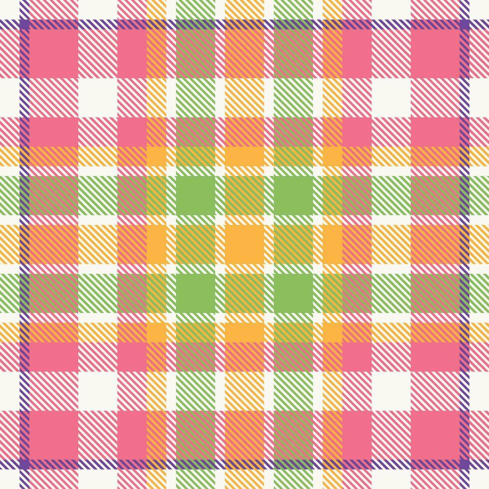 plaid patronen naadloos. Schotse ruit naadloos patroon voor sjaal, jurk, rok, andere modern voorjaar herfst winter mode textiel ontwerp. vector