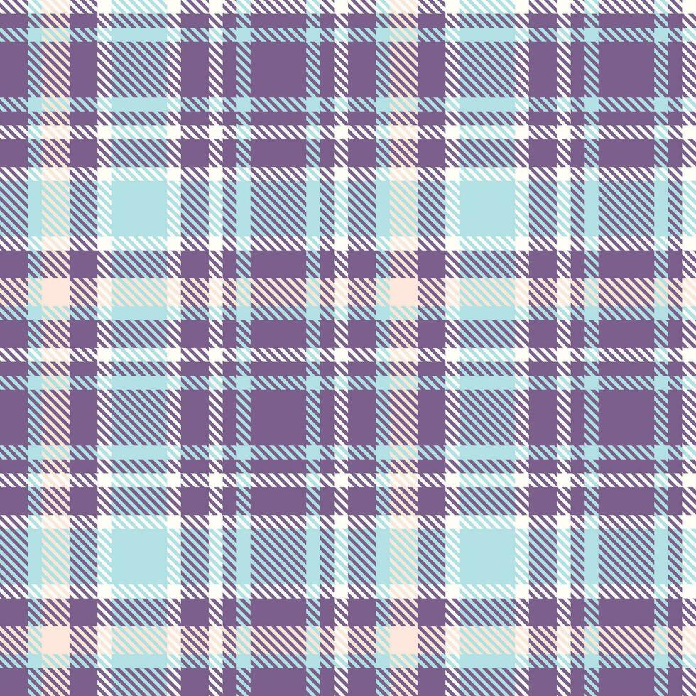 Schotse ruit plaid patroon naadloos. plaids patroon naadloos. sjabloon voor ontwerp ornament. naadloos kleding stof textuur. vector illustratie