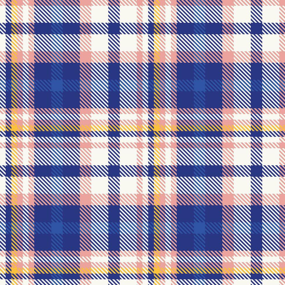 Schots Schotse ruit plaid naadloos patroon, schaakbord patroon. traditioneel Schots geweven kleding stof. houthakker overhemd flanel textiel. patroon tegel swatch inbegrepen. vector