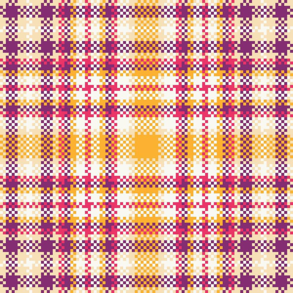 plaid patronen naadloos. schaakbord patroon voor sjaal, jurk, rok, andere modern voorjaar herfst winter mode textiel ontwerp. vector