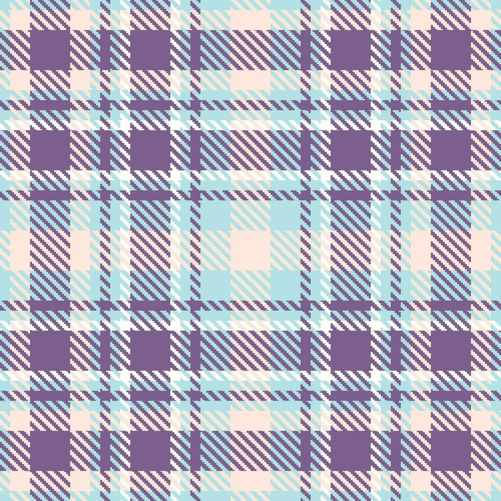 Schotse ruit plaid patroon naadloos. plaid patroon naadloos. sjabloon voor ontwerp ornament. naadloos kleding stof textuur. vector illustratie