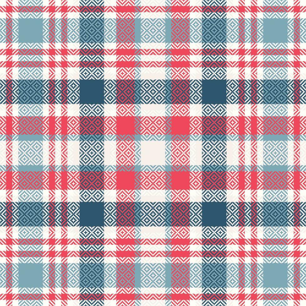 Schotse ruit plaid patroon naadloos. Schots plaid, sjabloon voor ontwerp ornament. naadloos kleding stof textuur. vector illustratie