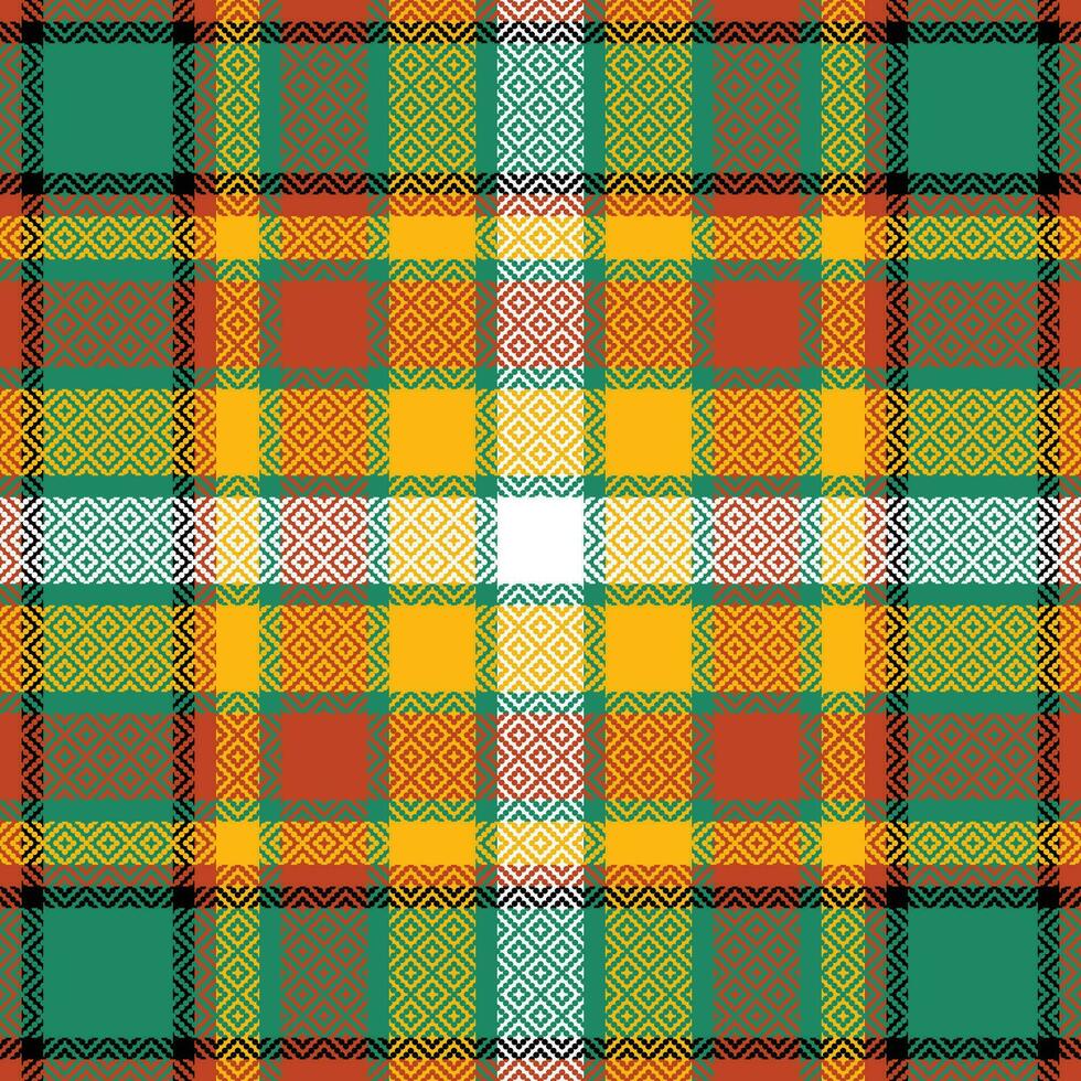 Schots Schotse ruit plaid naadloos patroon, abstract controleren plaid patroon. voor sjaal, jurk, rok, andere modern voorjaar herfst winter mode textiel ontwerp. vector