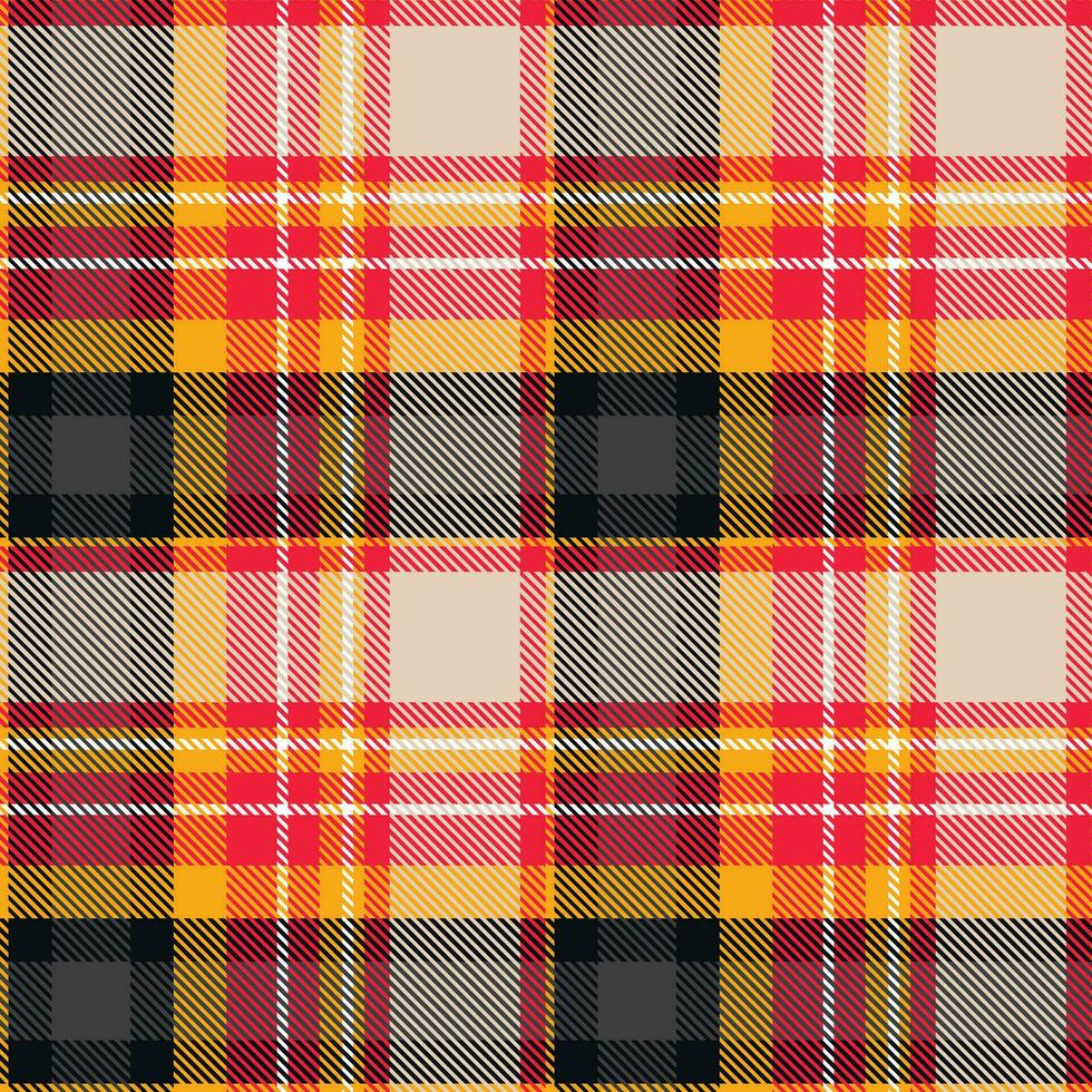 klassiek Schots Schotse ruit ontwerp. abstract controleren plaid patroon. traditioneel Schots geweven kleding stof. houthakker overhemd flanel textiel. patroon tegel swatch inbegrepen. vector