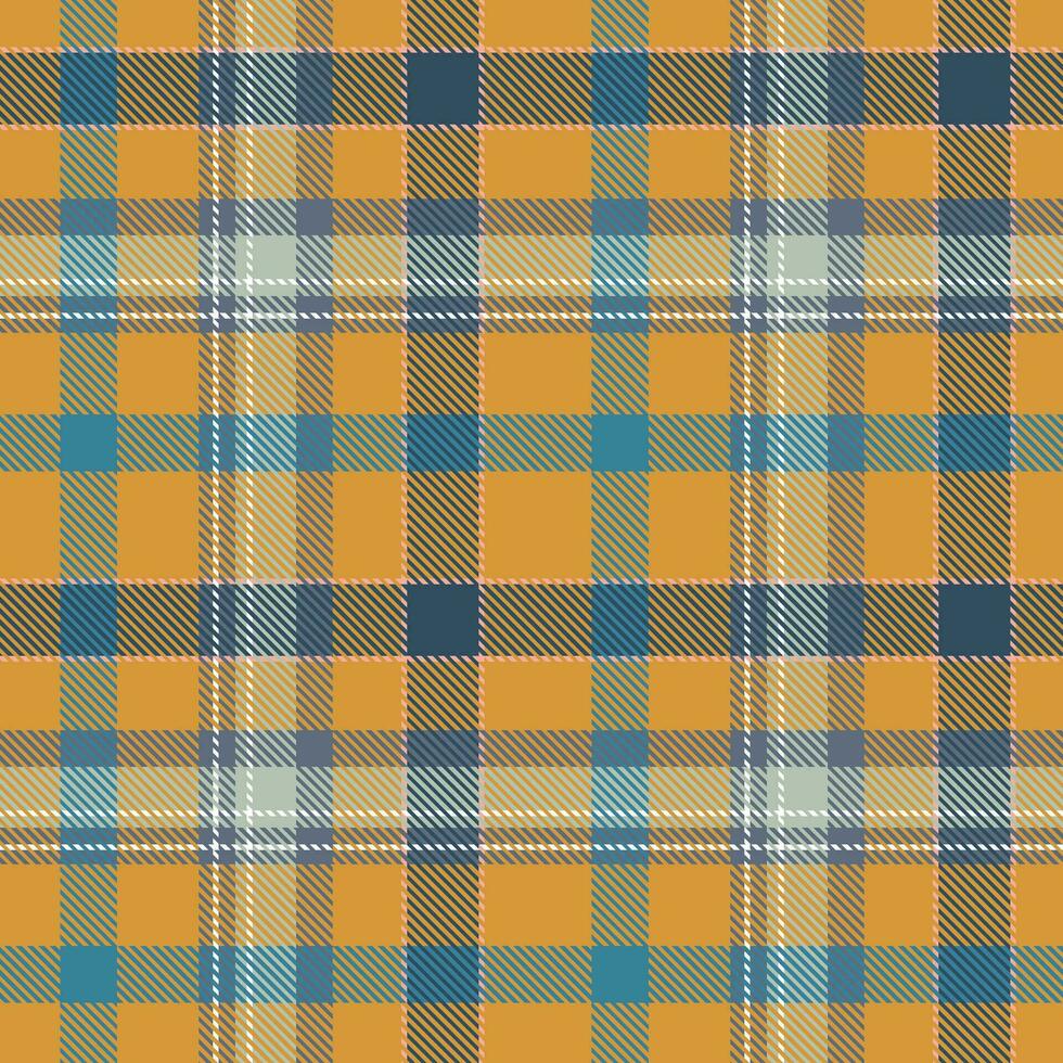 Schotse ruit plaid naadloos patroon. katoenen stof patronen. traditioneel Schots geweven kleding stof. houthakker overhemd flanel textiel. patroon tegel swatch inbegrepen. vector